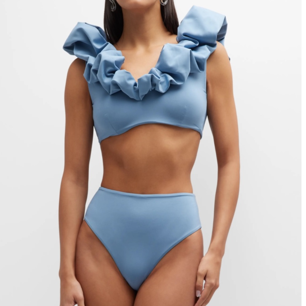 MAYGEL CORONEL Lucila High-Rise Two-Piece Swimsuit One Size